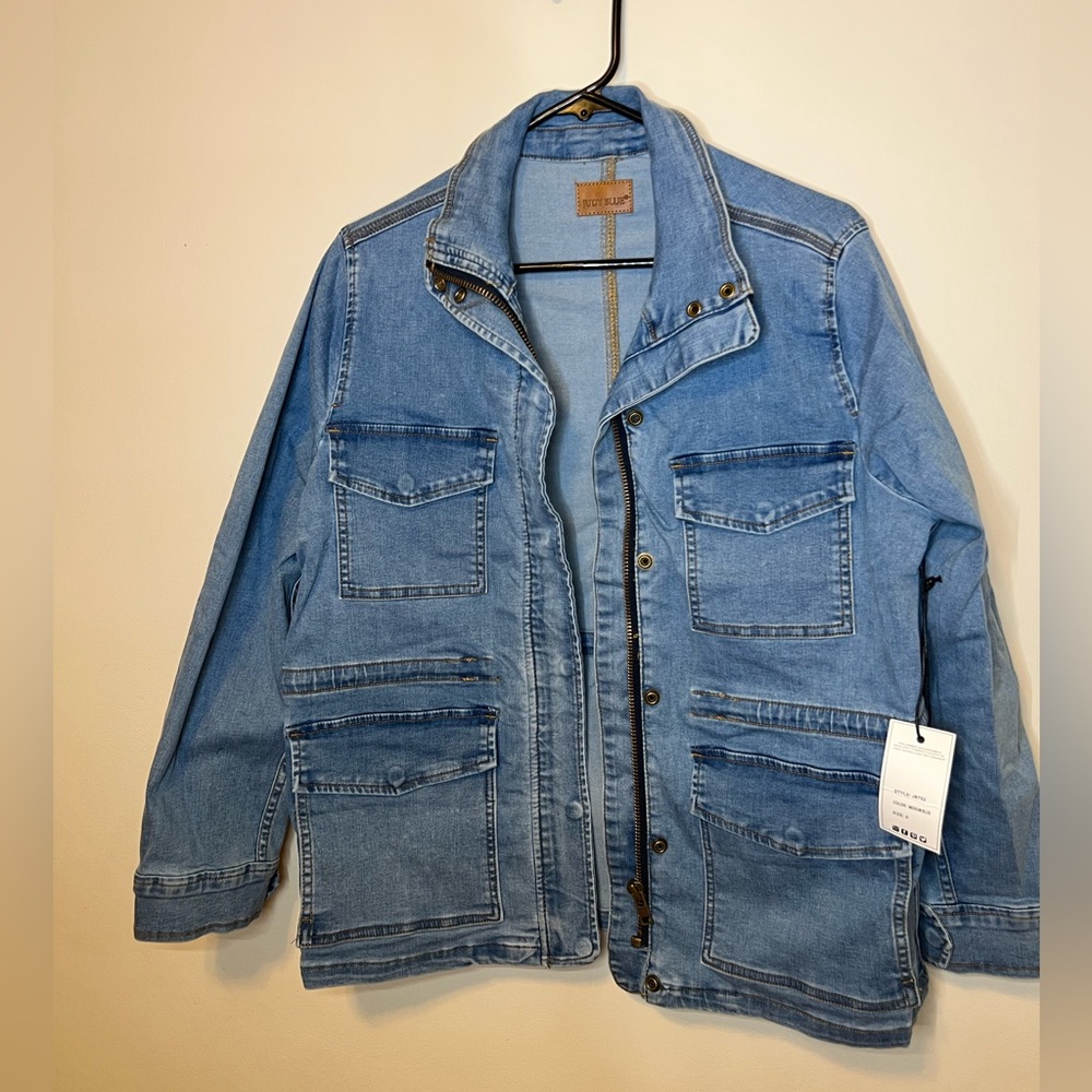 Judy Blue denim jacket brand new with tags